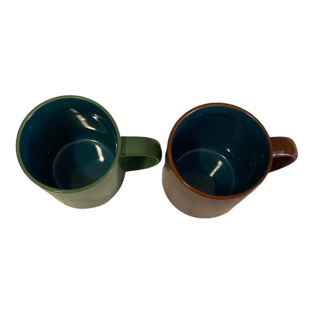 Pair Of 2017 Limited Edition Tim Hortons #17 Beaver & Geese Mugs - Picture 5 of 16